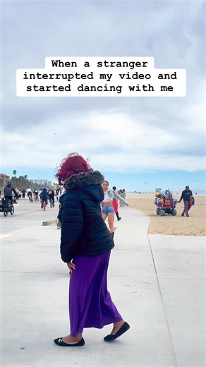17M views · 278K reactions | When a stranger interrupted my video and started dancing with me…. Who wants the results? | Enola Bedard | Facebook