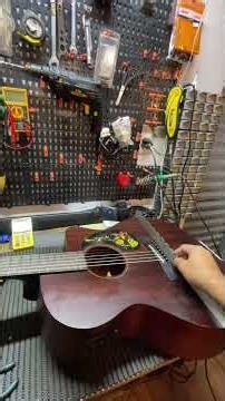 Bridge Doctor - I tested this tool on a cheap Tagima acoustic guitar and…