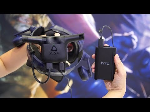 Hands-On with HTC Vive Wireless Adapter!