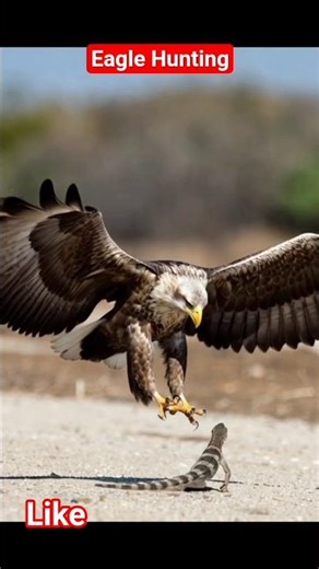 Eagle vs lizard | eagle hunting|Eagle Hunting on Lizard #short #youtubeshorts