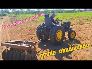homemade tractor harrow, part 2