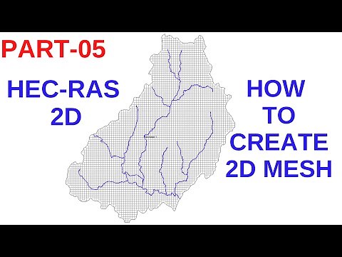 HEC-RAS 2D: How To Create Mesh For 2D Flood Modeling-T5