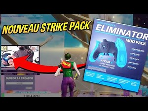 J’essaye le NOUVEAU STRIKE PACK Eliminator PS4 sur Fortnite !