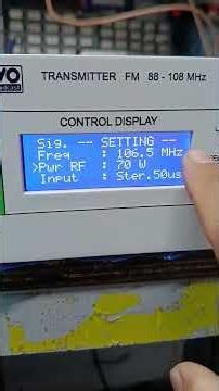 150W TXB-SERIES FM Transmitter 87.5-108MHz. #transmitter #tx #rf #fm