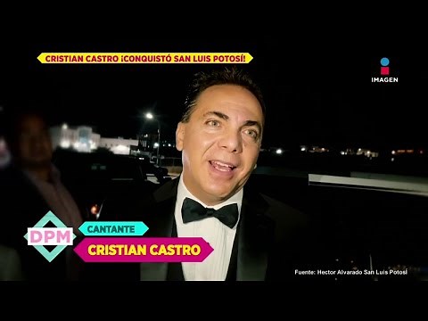 Cristian Castro puso a corear a San Luis Potosí con sus mejores éxitos | De Primera Mano
