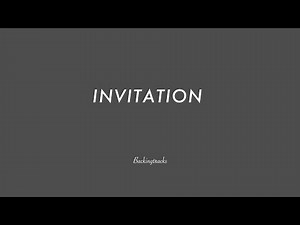 INVITATION chord progression (slow) - Backing Track Play Along The Real Book Jazz Standard Bible