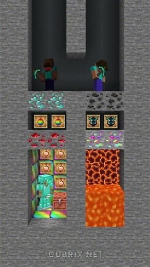 HELP HEROBRINE! Herobrine Go To Win Diamonds ✨! #minecraft #herobrine #shorts