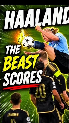 DEFENDERS COULDN'T STOP HAALAND #football #soccer #goat