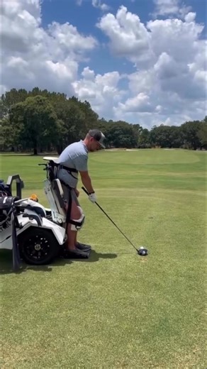 Adaptive golfer recently discovered the Tee Tender, and it’s made golfing in his VertaCat golf cart way easier. “Tee Tender is truly perfect. I love the length, it doesn’t get lost in my bag. It works with the tees I like, and it’s way more durable than anything else I’ve ever used.” #AdaptiveGolf #GolfLife #VertaCat #TeeTenderGolf #GolfAccessories #GolfersWithDisabilities #InclusiveGolf#seniorgolf | Tee Tender Golf