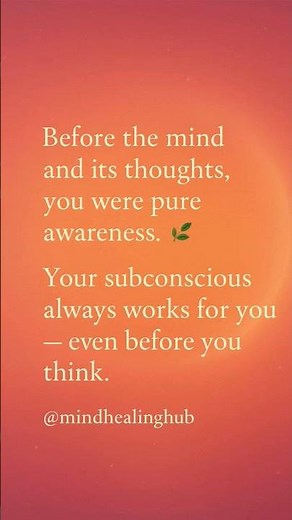“Your Subconscious Mind Heals You — Even Before You Think 🌿 | Mind Healing Hub”