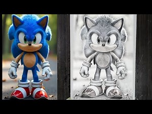 How To Draw Sonic From Sonic The HedgehogMovie