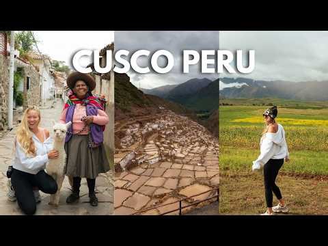 CUSCO PERU TRAVEL VLOG