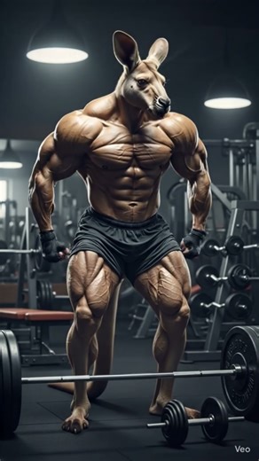 #shortvideo kangaroo bodybuilder💪