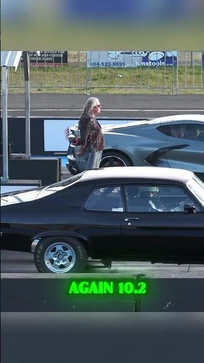 THIS WAS A MASSIVE UPSET! Nova vs Corvette Drag Race #dragrace #racing #cars