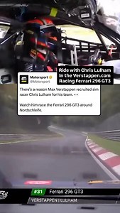 488K views · 12K reactions | Chris Lulham began racing professionally on iRacing in 2020. In 2025, he’s Max Verstappen’s teammates in a real-life GT3 race. Doesn’t get much cooler than that. | Motorsport.com | Facebook