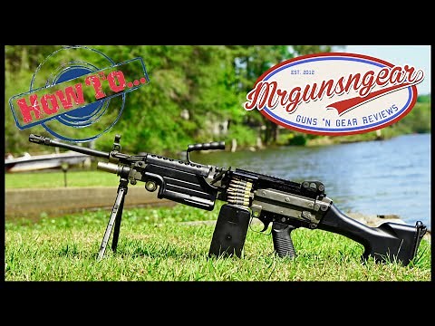 How To Zero FN M249 Iron Sights