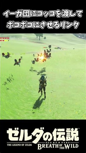 イーガ団にコッコを渡してボコボコにさせるリンクｗｗ【ゼルダの伝説 ブレス オブ ザ ワイルド】