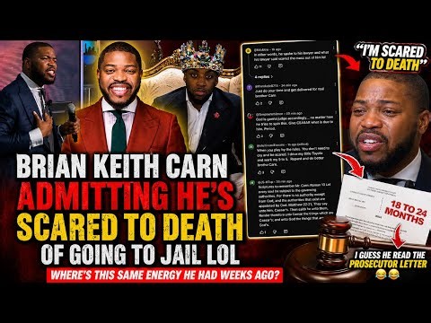 Brian Keith Carn CRACKING Under Pressure?! 😳 “I’m Scared to Death” as 18–24 Months Looms!