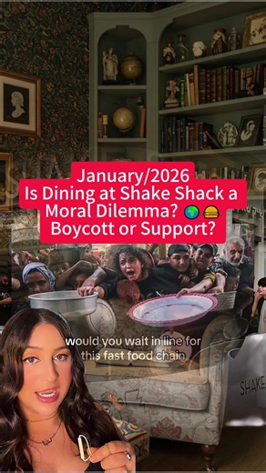 Is Dining at Shake Shack a Moral Dilemma? 🌍🍔 Boycott or Support? #ShakeShack #Gaza #EthicalEating