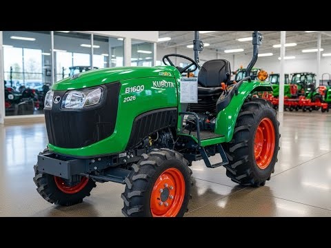 [Shocking] The latest Kubota B1600 for 2026 is incredible! The improved performance and price are...