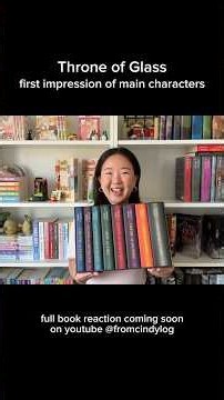 My first impression of all the main characters in the Throne of Glass series!!! 🤭
