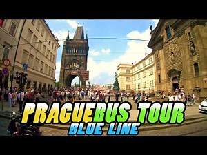 Prague CitySightseeing Bus Tour - Blue Line (4k)
