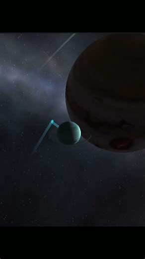 Jupiter vs Uranus - solar smash simulation #shorts