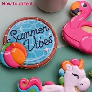 234K views · 1K reactions | Satisfying Pool Floatie Delicious Cookies | How To Cake It | Facebook