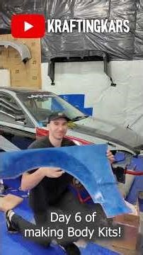 Day 6 of making body kits! What a journey it has been. #customcars #widebody #bodykits