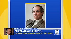 Writer Philip Roth dies at 85