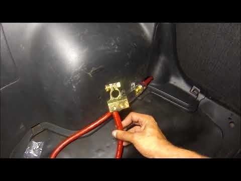 Battery Relocation to Trunk EP3 RSX!