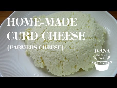This is how to make curd cheese! (farmer's cheese / tvaroh)