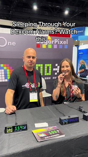 Sleeping through Dexcom alarms? Our friends at SugarPixel have created a tool to help! We loved learning about the different diabetes tools out there at last weekends ADA conference. #skingrip #diabetes #diabetic #diabeticsoftiktok #sugarpixel #bloodsugarcheck #continuousglucosemonitor