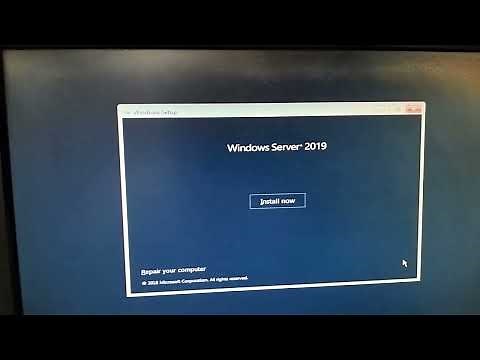 Install windows server 2019 on DELL EMC PowerEdge R750 Using Bootable USB Pendrive