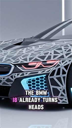 BMW i8 Geometric Wrap – Futuristic Hybrid Supercar With Bold Custom Design