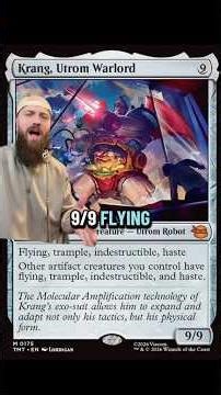 Krang, Utrom Warlord is Gonna Be the New Artifact Meta