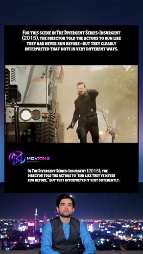 FOR THIS SCENE IN THE DIVERGENT SERIES: INSURGENT (2015), THE DIRECTOR TOLD