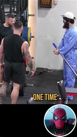 CLEANER Confuses Bodybuilders With Insane Strength 💯 #anatolyprank #gym #shocking