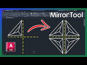 How to Mirror Objects in AutoCAD 2025