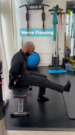Sciatica exercises I never skip for my patients. 👇