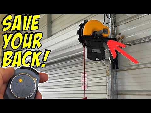 AFFORDABLE Large Roll-Up Door Opener - Complete Install!