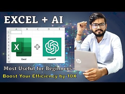 EXCEL + ChatGPT AI Complete Tutorial for Beginners | Real Practical Use of ChatGPT in Excel
