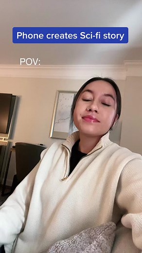 #POV Phone creates scifi story🪐 #stem #space #outerspace #moon #spacetravel #scifi #scifibooks #nasa #womeninstem #girls #steminist #womeninstemcheck