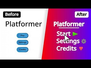 Make Your Scratch BUTTONS Look BETTER in 5 MINUTES