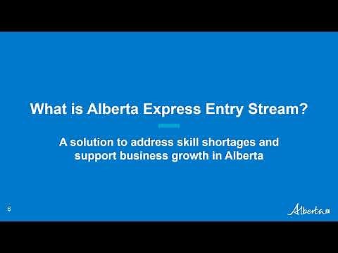 Alberta Express Entry Stream Webinar