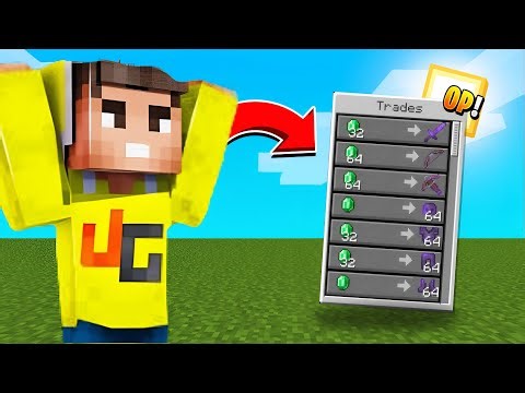 Minecraft But YOUTUBERS Trade OP ITEMS