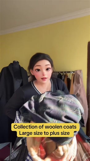 Stylish and Unused Woolen Coats in Plus Size