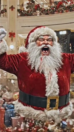 Unhinged Santa Rolled In #slam #santasmash #santavillage