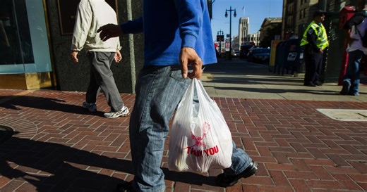 Very little plastic being recycled in California