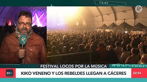 21K views · 152 reactions | A esta hora Cáceres revive los grandes éxitos del pop-rock español de los años 80 y los 90 en el festival "Locos por la Música". | Extremadura Noticias | Facebook